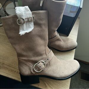 Vince Camuto Wilan Moto Boot Sz 10 NWOT